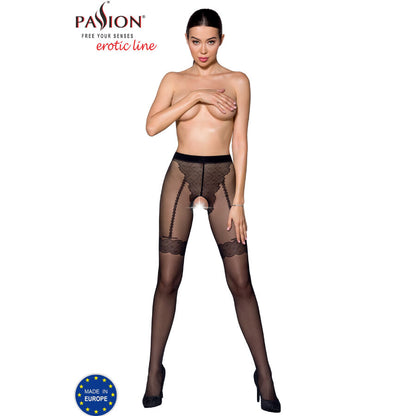 Passion Tiopen 016 Black Tights 1/2 20 Den | Niks.fi verkkokauppa