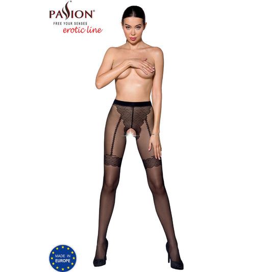 Passion Tiopen 016 Black Tights 1/2 20 Den | Niks.fi verkkokauppa