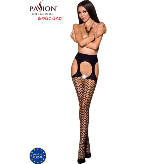 Passion Tiopen 004 Black Tights 3/4 40 Den | Niks.fi verkkokauppa