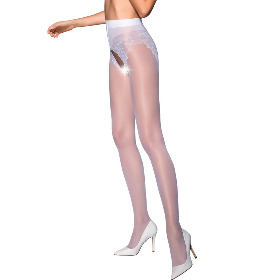 Passion Tiopen 006 White Tights 3/4 30 Den | Niks.fi verkkokauppa