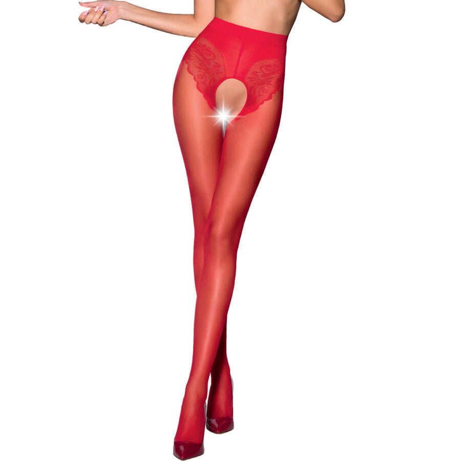 Passion Tiopen 006 Red Tights 1/2 30 Den | Niks.fi verkkokauppa