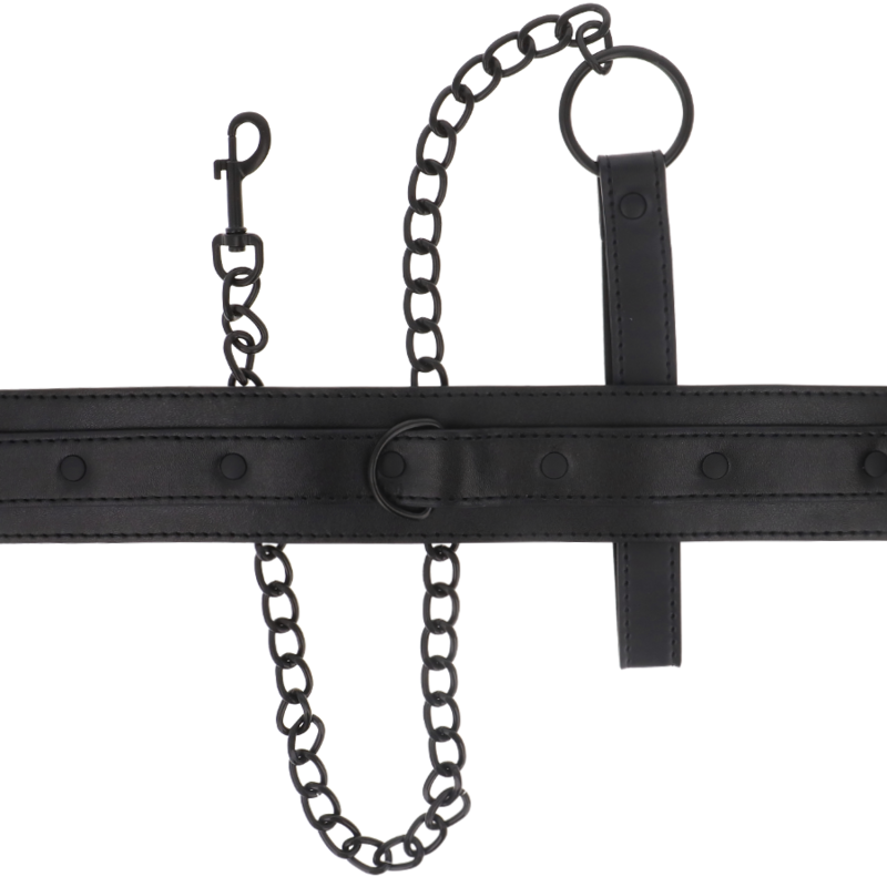 Intensefetish Vegan Leather Collar | Niks.fi verkkokauppa