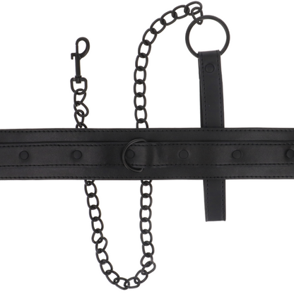 Intensefetish Vegan Leather Collar | Niks.fi verkkokauppa