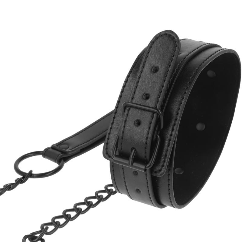 Intensefetish Vegan Leather Collar | Niks.fi verkkokauppa