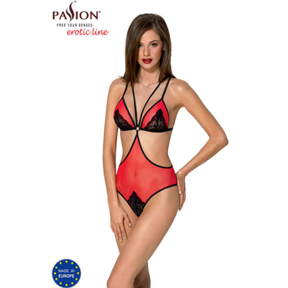 Passion Peonia Body Erotic Line Red S/M | Niks.fi verkkokauppa