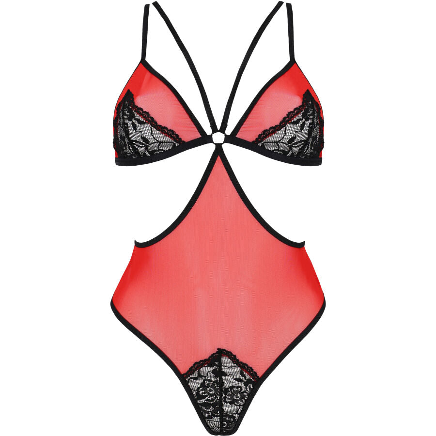 Passion Peonia Body Erotic Line Red S/M | Niks.fi verkkokauppa