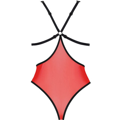 Passion Peonia Body Erotic Line Red L/Xl | Niks.fi verkkokauppa