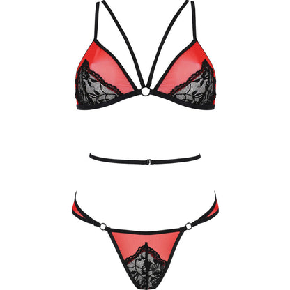 Passion Peonia Set Erotic Line Red S/M | Niks.fi verkkokauppa