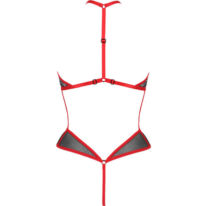 Passion Satara Body Erotic Line Red L/Xl | Niks.fi verkkokauppa