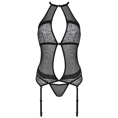 Passion Satara Corset Erotic Line Black S/M | Niks.fi verkkokauppa