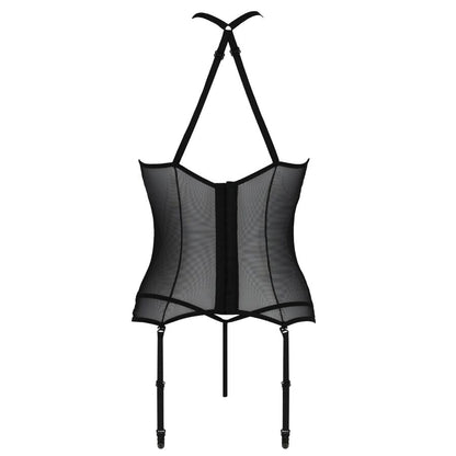 Passion Satara Corset Erotic Line Black S/M | Niks.fi verkkokauppa