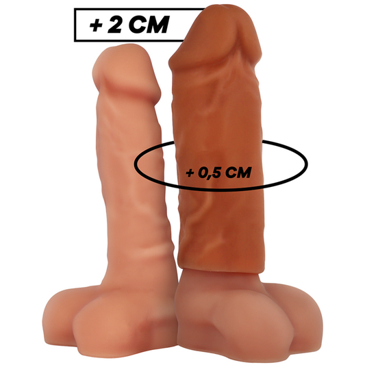 Virilxl Liquid Silicone V3 Brown Penis Extension | Niks.fi verkkokauppa