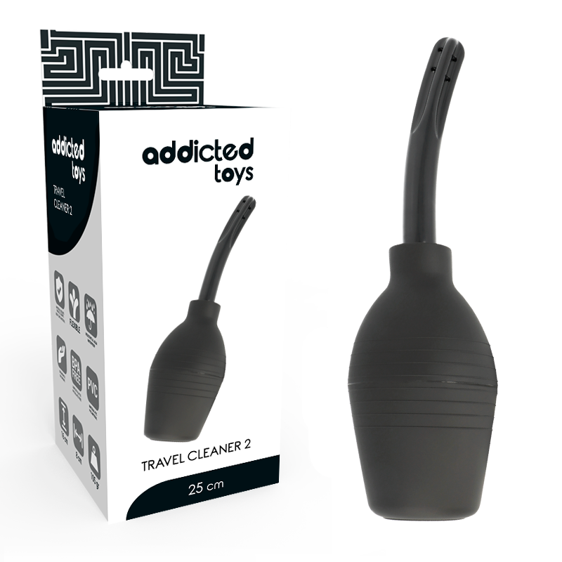 Adiccted Toys Squeeze Clean Black | Niks.fi verkkokauppa