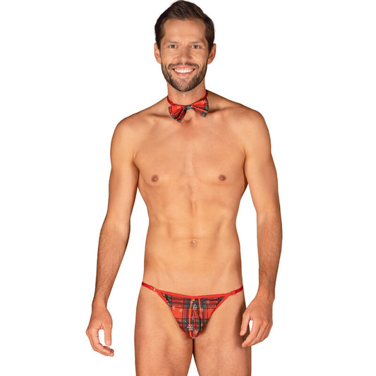 Obsessive Ms Merrilo Thong & Bow Tie One Size | Niks.fi verkkokauppa
