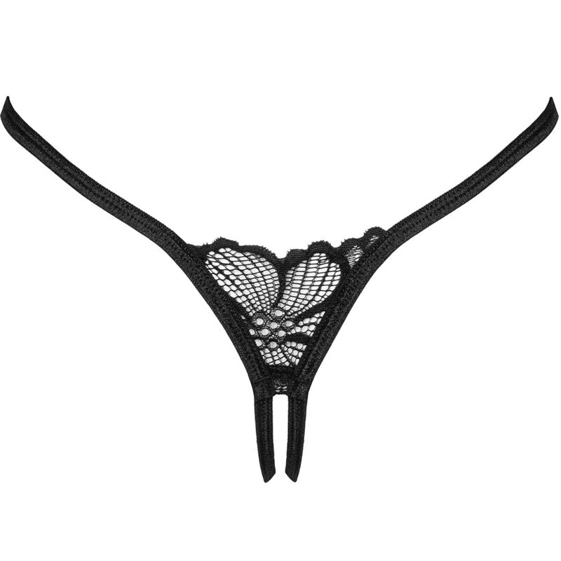Obsessive Serafia Thong Crotchless Xs/S | Niks.fi verkkokauppa