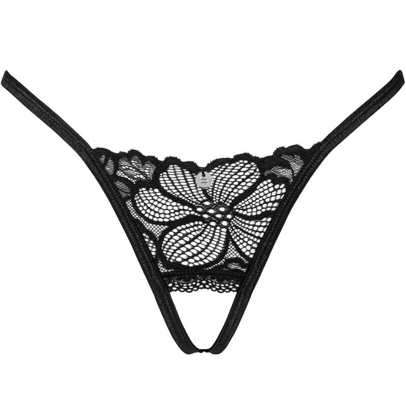 Obsessive Serafia Thong Crotchless Xs/S | Niks.fi verkkokauppa