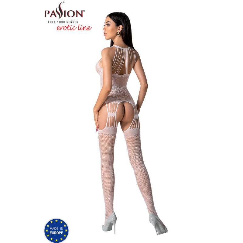 Passion Bs095 White Bodystocking One Size | Niks.fi verkkokauppa