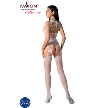 Passion Bs095 White Bodystocking One Size | Niks.fi verkkokauppa