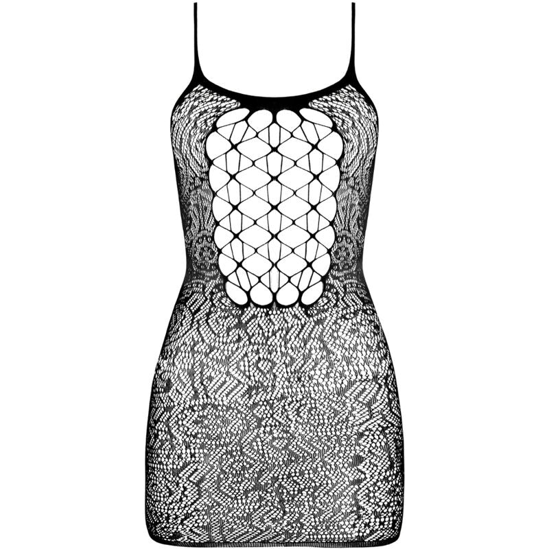 Passion Bs096 Black Bodystocking One Size | Niks.fi verkkokauppa