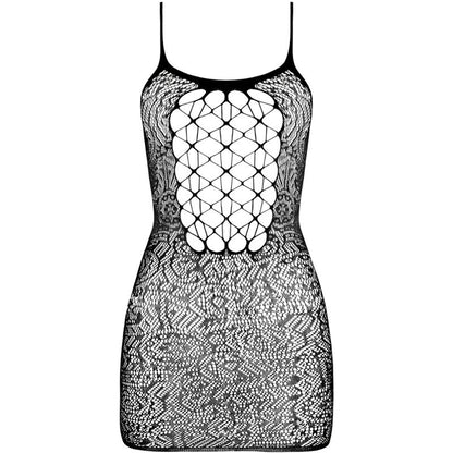 Passion Bs096 Black Bodystocking One Size | Niks.fi verkkokauppa