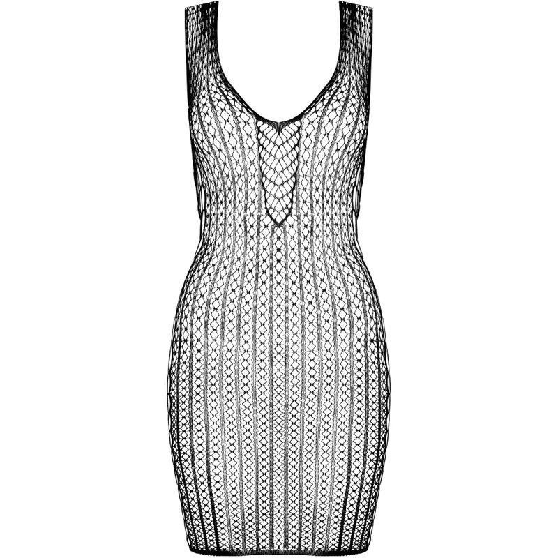 Passion Bs097 Black Bodystocking One Size | Niks.fi verkkokauppa
