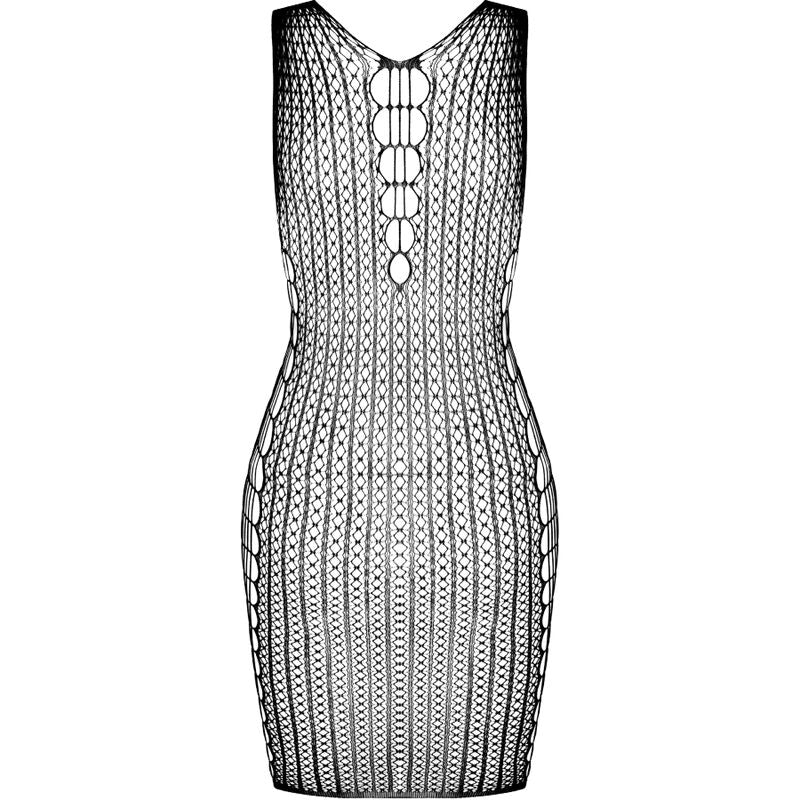 Passion Bs097 Black Bodystocking One Size | Niks.fi verkkokauppa