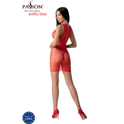 Passion Bs097 Red Bodystocking One Size | Niks.fi verkkokauppa