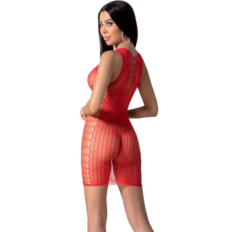 Passion Bs097 Red Bodystocking One Size | Niks.fi verkkokauppa