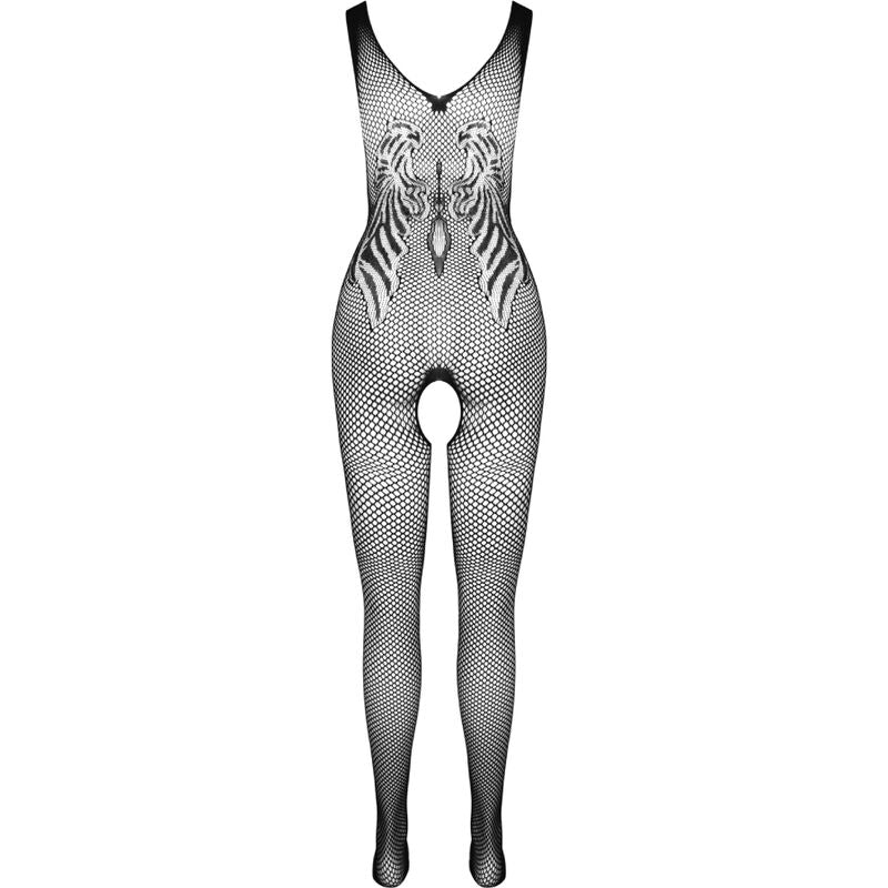 Passion Bs098 Black Bodystocking One Size | Niks.fi verkkokauppa