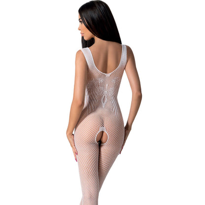 Passion Bs098 White Bodystocking One Size | Niks.fi verkkokauppa