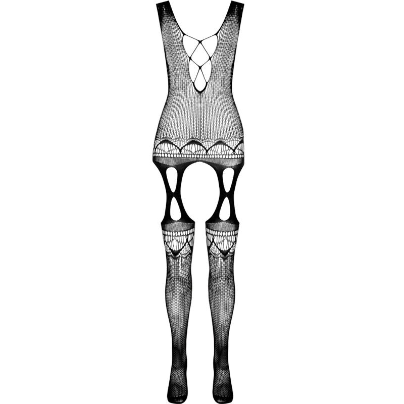 Passion Bs099 Black Bodystocking One Size | Niks.fi verkkokauppa