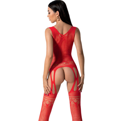 Passion Bs099 Red Bodystocking One Size | Niks.fi verkkokauppa