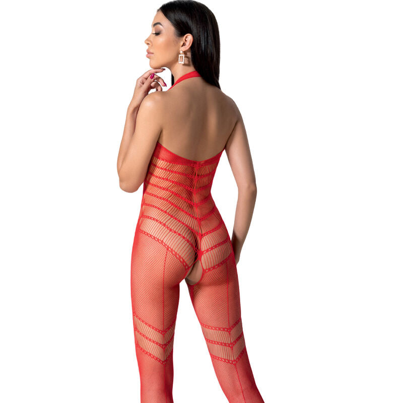 Passion Bs100 Bodystocking Red One Size | Niks.fi verkkokauppa