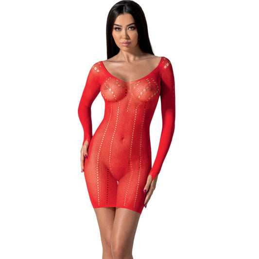 Passion Bs101 Red Bodystocking One Size | Niks.fi verkkokauppa