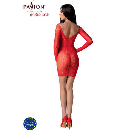 Passion Bs101 Red Bodystocking One Size | Niks.fi verkkokauppa