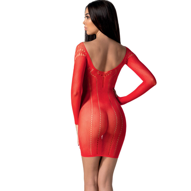 Passion Bs101 Red Bodystocking One Size | Niks.fi verkkokauppa