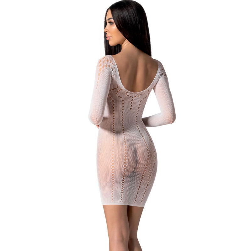 Passion Bs101 White Bodystocking One Size | Niks.fi verkkokauppa