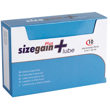 500 Cosmetics Sizegain Plus Lube Cold Effect | Niks.fi verkkokauppa