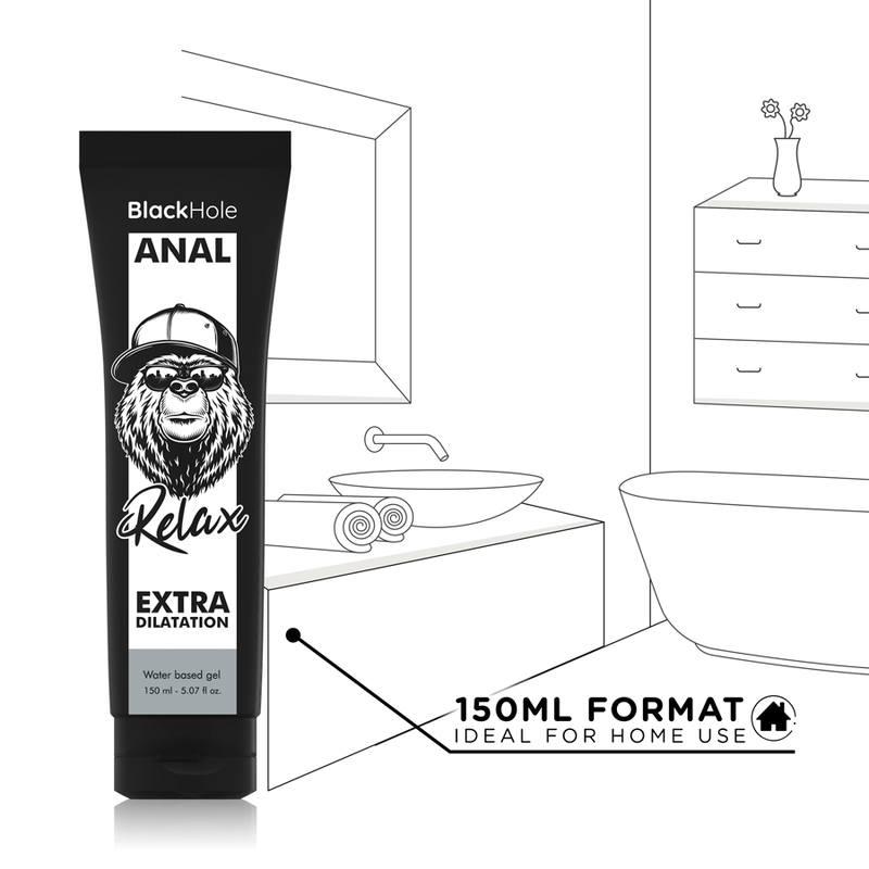 Black Hole Water Base Gel Anal Dilation 150 Ml | Niks.fi verkkokauppa