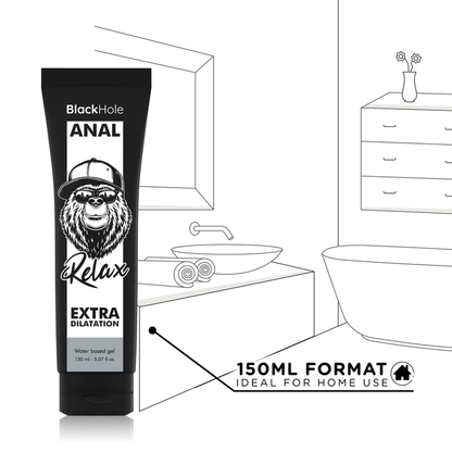 Black Hole Water Base Gel Anal Dilation 150 Ml | Niks.fi verkkokauppa
