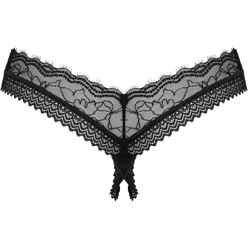 Obsessive Medilla Thong Crotchless Xs/S | Niks.fi verkkokauppa
