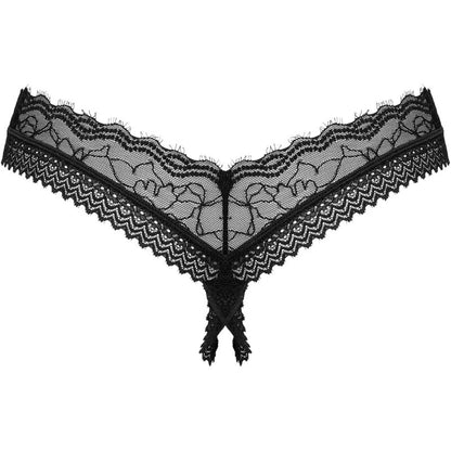 Obsessive Medilla Thong Crotchless M/L | Niks.fi verkkokauppa