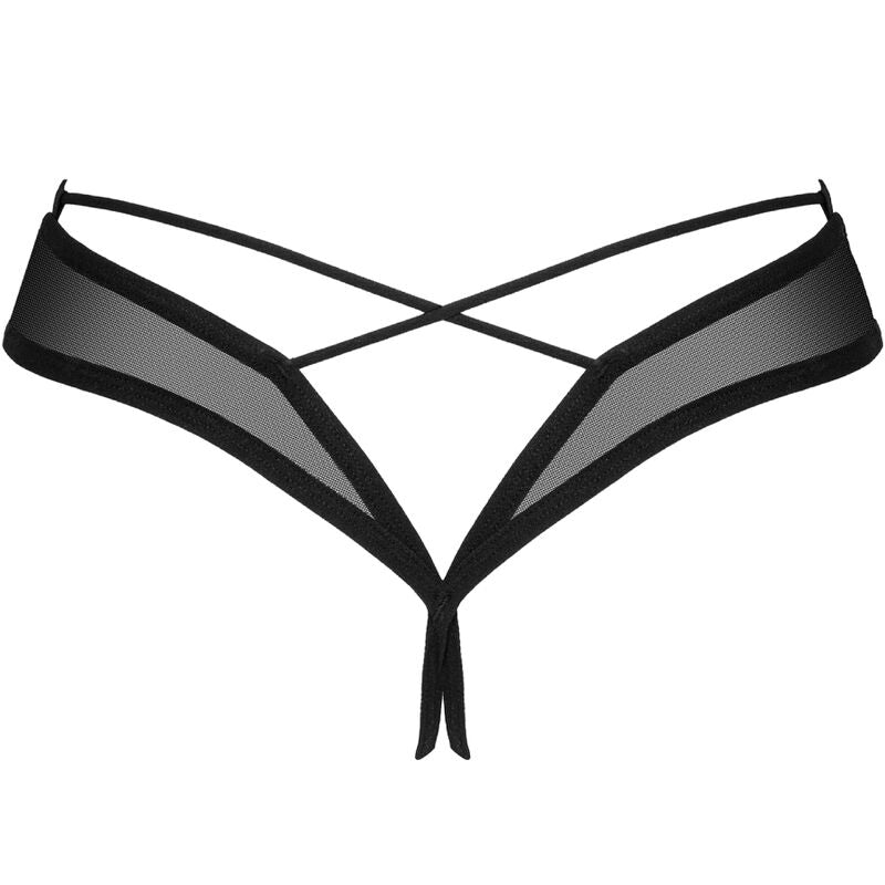 Obsessive Roxelia Thong Crotchless M/L | Niks.fi verkkokauppa
