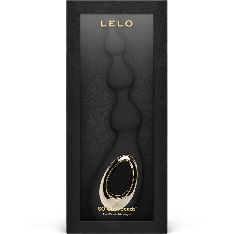 Lelo Soraya Beads Black Anal Massager | Niks.fi verkkokauppa