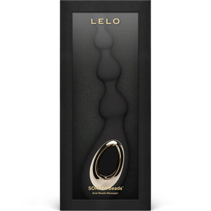 Lelo Soraya Beads Black Anal Massager | Niks.fi verkkokauppa