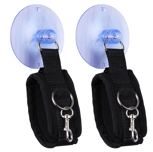 Ohmama Fetish Suction Cup Wrist Restraints | Niks.fi verkkokauppa