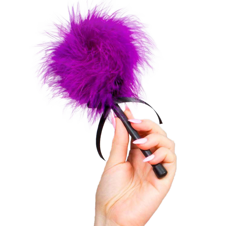 Secretplay Pink Purple Marabou Duster | Niks.fi verkkokauppa