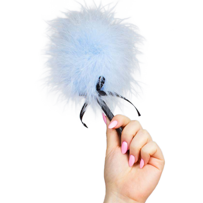 Secretplay Light Blue Marabou Duster | Niks.fi verkkokauppa