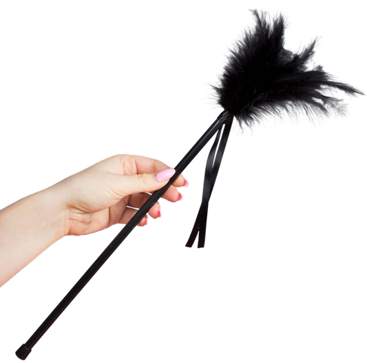 Secretplay Black Feathers 40 Cm | Niks.fi verkkokauppa