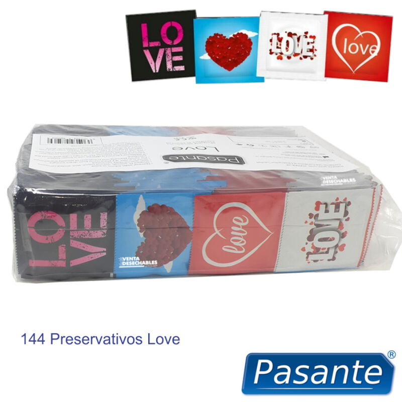 Pasante Condoms Love Bag 144 Units | Niks.fi verkkokauppa